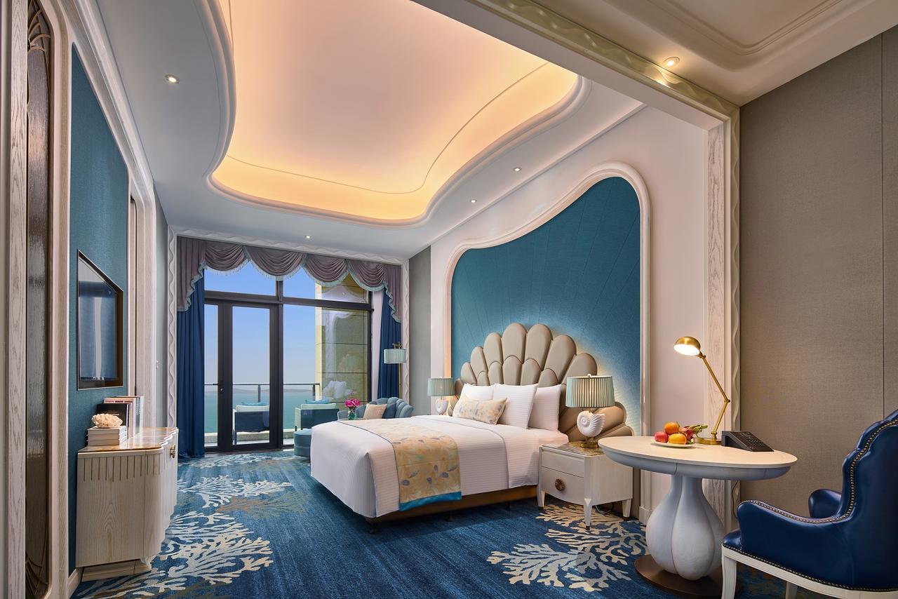 Готель Wanda Vista Qingdao Movie Metropolis Екстер'єр фото