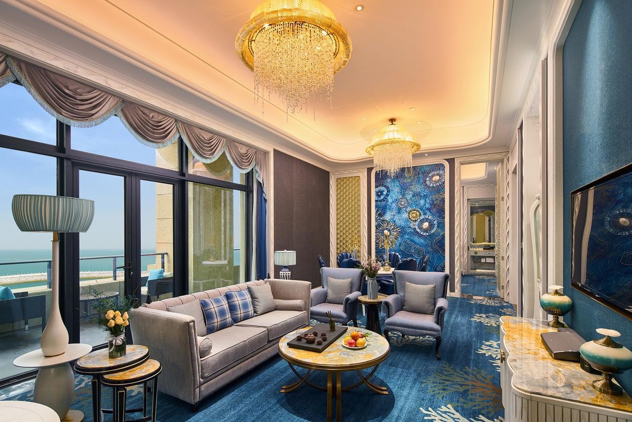 Готель Wanda Vista Qingdao Movie Metropolis Екстер'єр фото