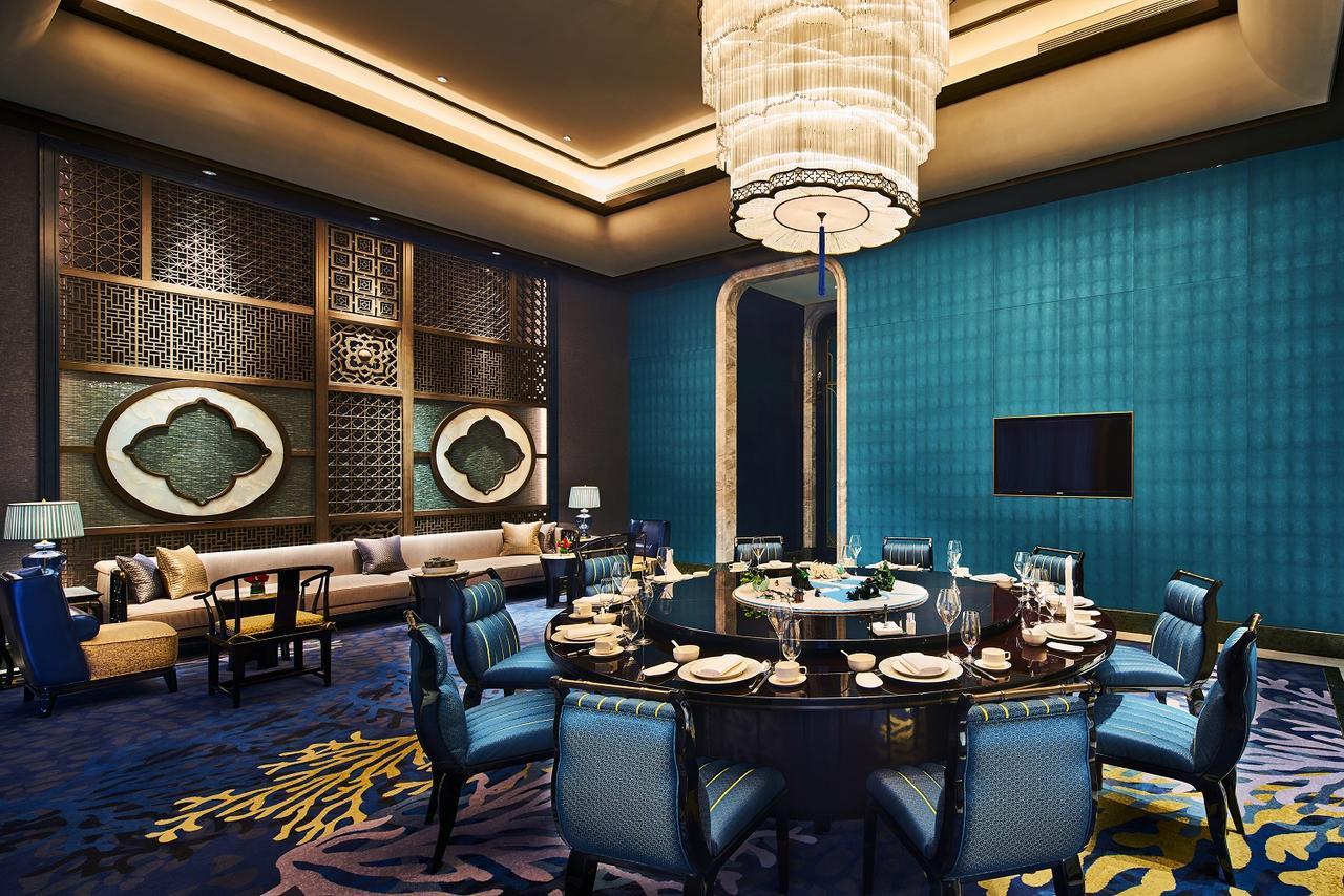 Готель Wanda Vista Qingdao Movie Metropolis Екстер'єр фото