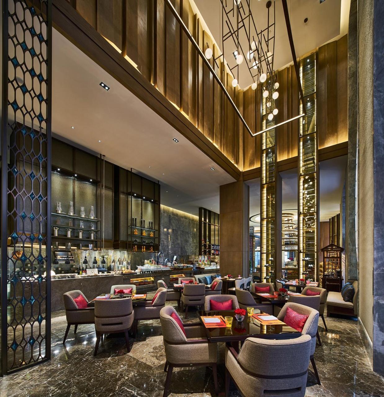 Готель Wanda Vista Qingdao Movie Metropolis Екстер'єр фото