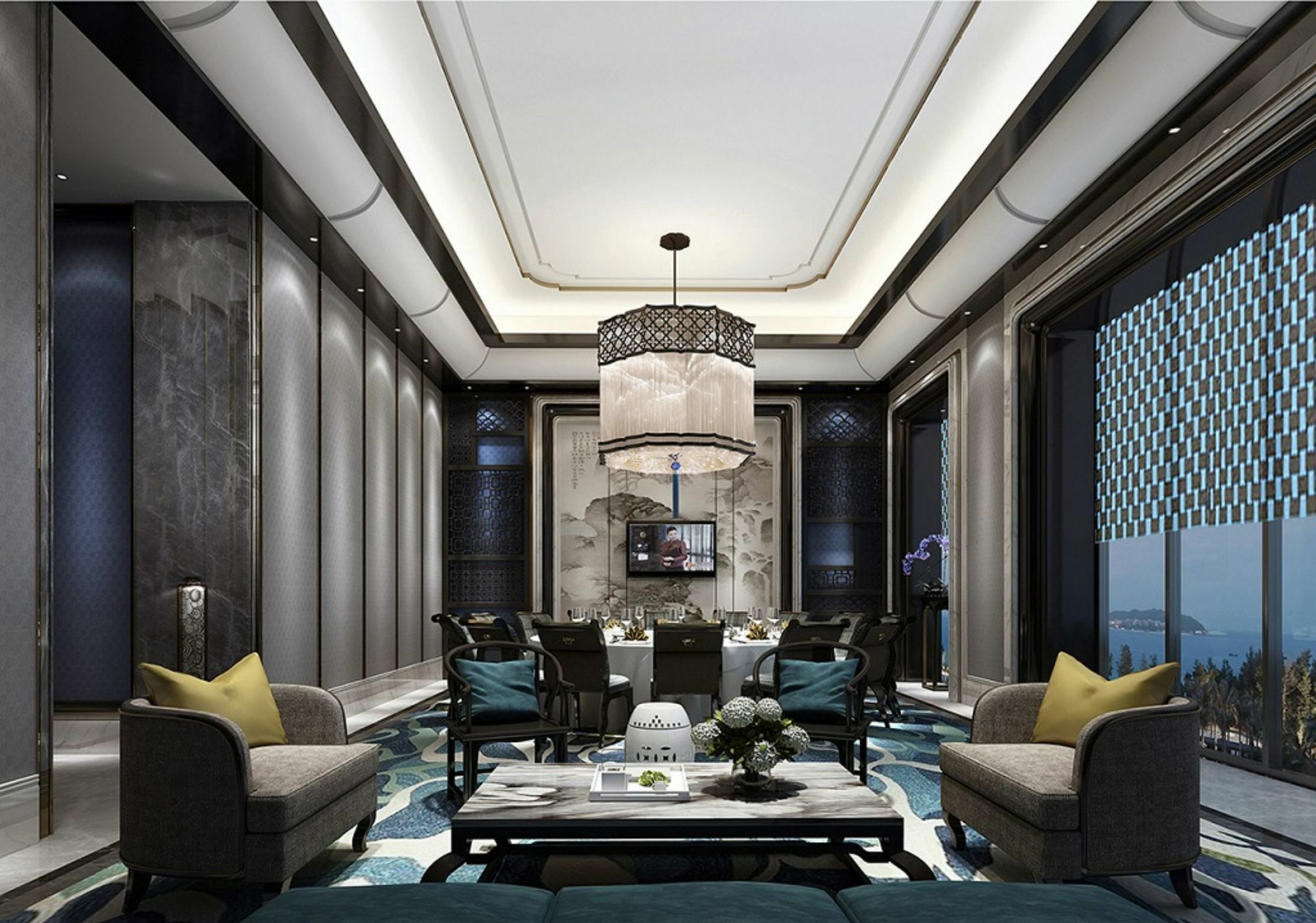 Готель Wanda Vista Qingdao Movie Metropolis Екстер'єр фото